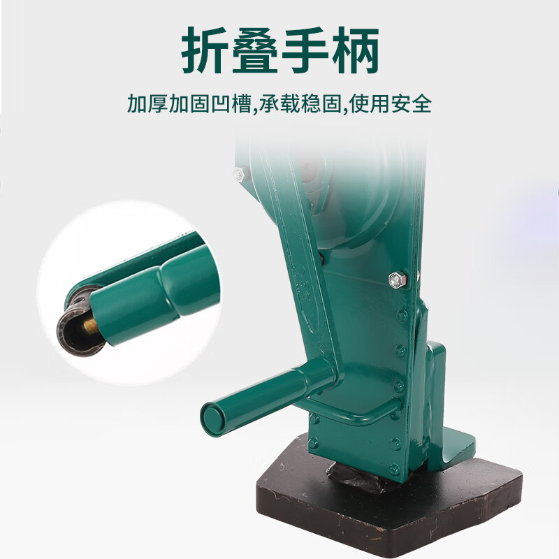 Clamp hand-operated cross-top and shoulder-top mechanical jack rack and rack lifter spiral claw jack 5 tons 10 tons imported model 3 tons across 3 tons (no false standard) in stock
