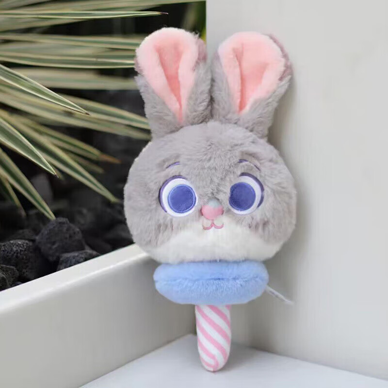 Disney Genuinely Authorized Zootopia Judy Nick Fox Marshmallow Series Plush Doll Doll Pendant 21cm Disney Zootopia Nickelodeon Marshmallow Doll Genuinely Authorized + Anti-Counterfeiting Label