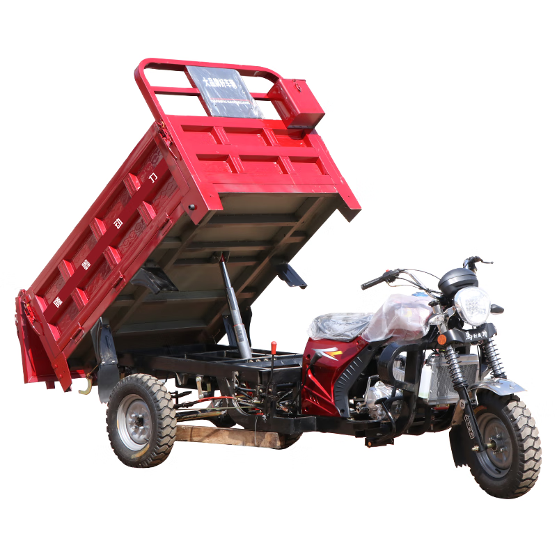 GUANGJUE gasoline three-wheel Loncin water-cooled engine fuel three-wheel motorcycle liter dump free shipping 150cc water-cooled 1.3 meters wide x 2 meters long