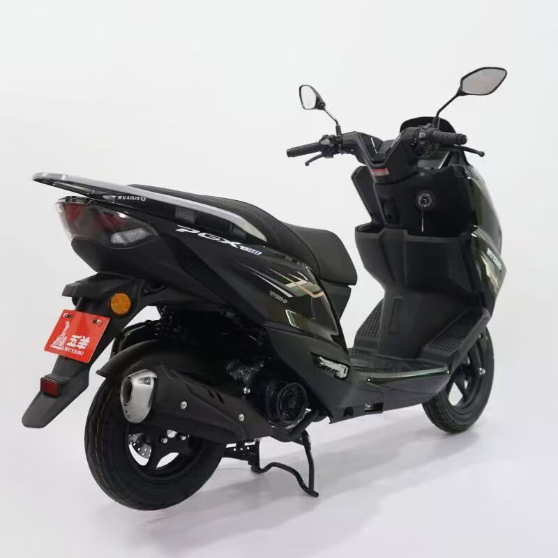 Wuyang (WUYANG) 2025 new PGX150 luxury front and rear disc brake scooter National IV EFI WY150T-4F Pearl Black/Standard Edition