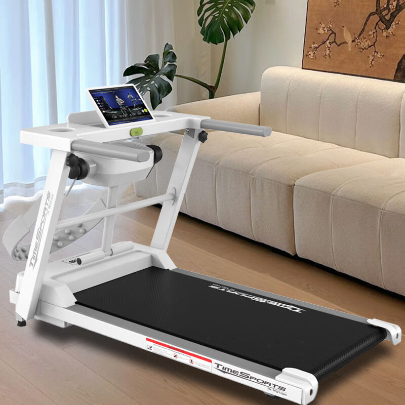 Treadmill home new small folding multi-functional weight loss silent shock-absorbing walking machine indoor gym dedicated J3 flexible shock-absorbing/silent motor/black