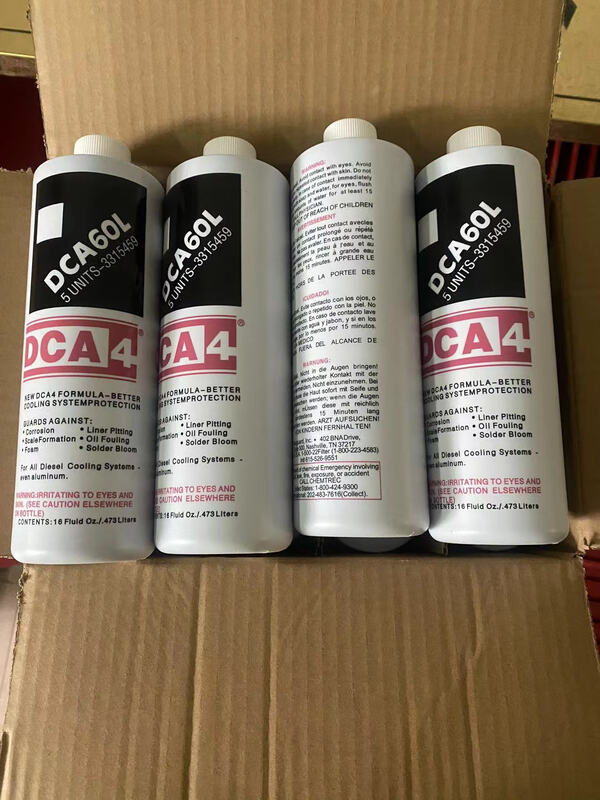 Cummins anti-rust water 500 ml DCA4 coolant additive DCA60L corrosion preparation generator for 500 ml bottle