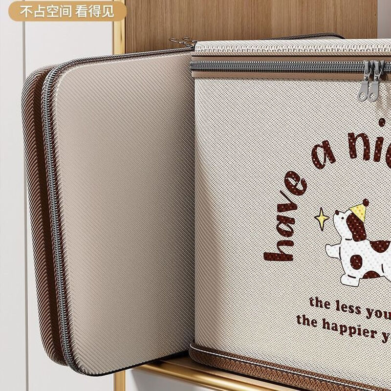 Bahainiao storage box large-capacity fabric clothes quilt wardrobe storage box hundreds of storage boxes