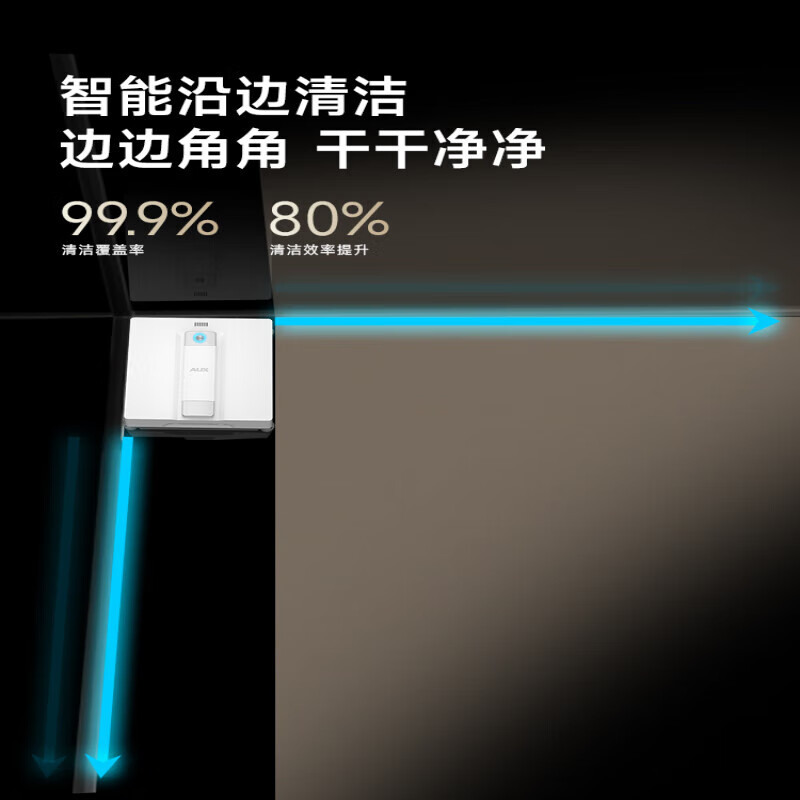 BMOI ECOWACS 2025 New Window Cleaning Robot Electric Glass Cleaner Fully Automatic Home Smart Window Washing Artifact X5MAX Six-Jet No Dead Angle Wet Wiping + Heavy Dirt Recognition Clean