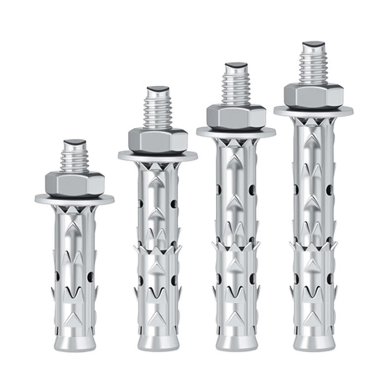 Wynn Shangchuanshan thorn expansion screw, fish scale, expansion tube, foam brick, hollow brick, lightweight brick, special expansion bolt, external expansion 6*120 (5 pieces)