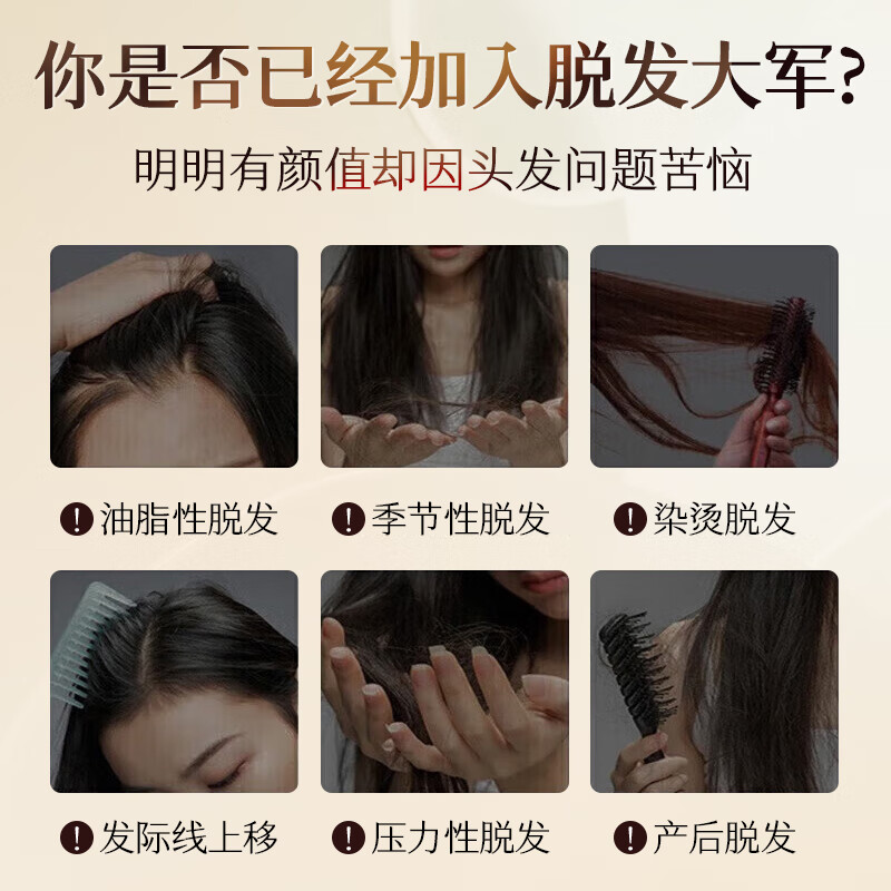 Tongrentang Anti-hair Loss and Growth Shampoo Ginger Hair Growth and Densification Hair Strengthening Hair Anti-Hair Loss Arborvitae Leaf Shampoo No. 1 on the gold list