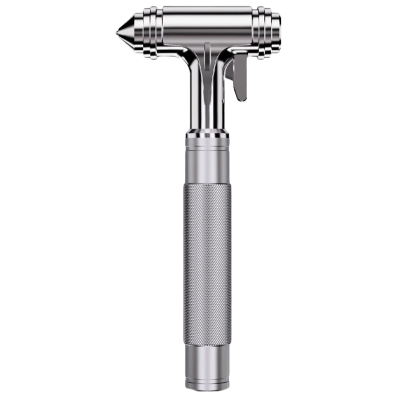 Cast solid window-breaking hammer safety hammer car multi-functional emergency rescue hammer can cut seat belt artifact car escape car