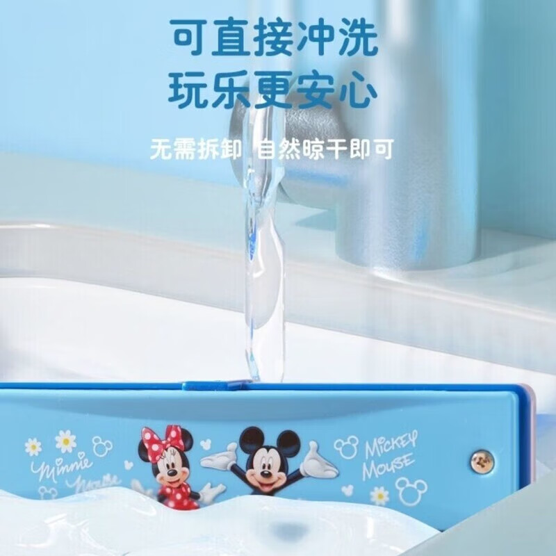 WANIOT harmonica for children 0-3 years old, Princess Elsa, boys and girls, beginner harmonica, 3 to 12 years old, Frozen ten-hole harmonica with collection box