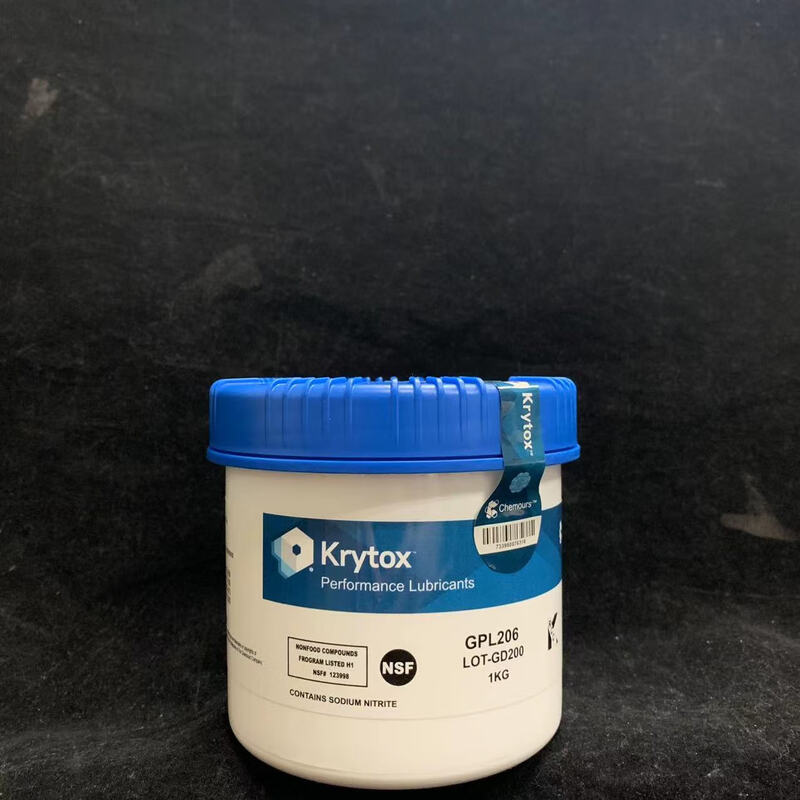 DuPont Chemours Krytox GPL205 206 207 226 227 HC27 perfluoropolyether high temperature grease GPL206 100g packaging