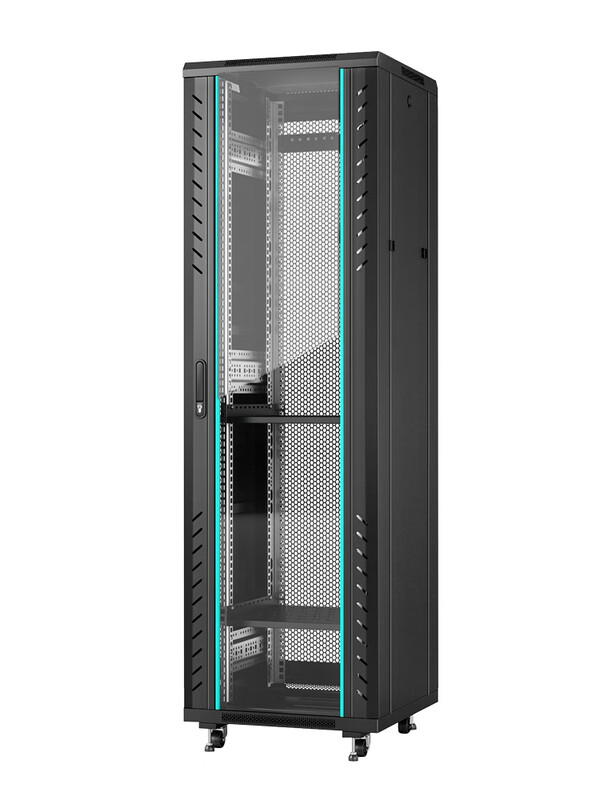 Network cabinet 1 meter 1.2 meters 2 meters national standard totem server room 42U32u18U switch chassis cabinet amplifier 2 meters engineering model 42U high 2000 wide 600 deep 800 0x0x0cm