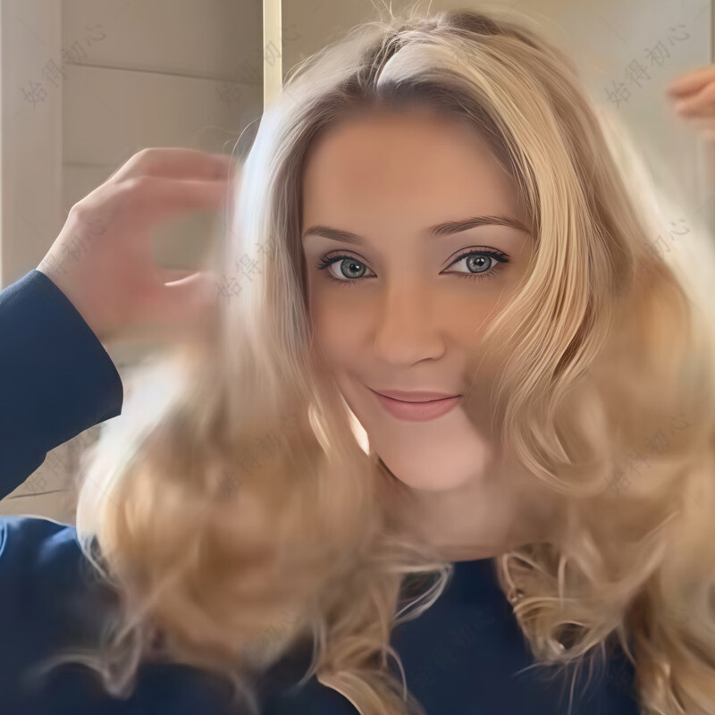 MKING PRETTY lazy sleep curling hair salon no-perm large wave sponge curling wand fluffy styling artifact does not hurt hair