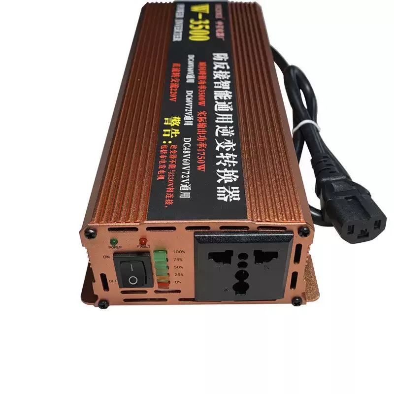 Tricycle electric vehicle 48v60v72v universal inverter 96v battery to 220v power outage stall home use 48-60-72v universal