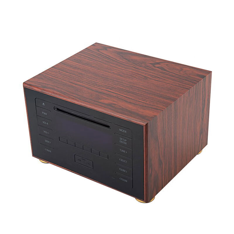 Toyota's new old Corolla Camry Reiz car in-car CD player modified home audio Bluetooth radio No. 5 black model kit