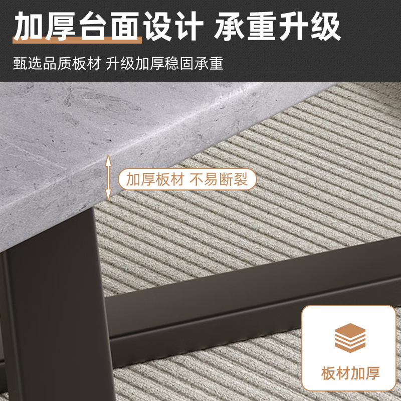 Shanshan wood art coffee table small apartment living room tea table side room home simple modern balcony creative small table