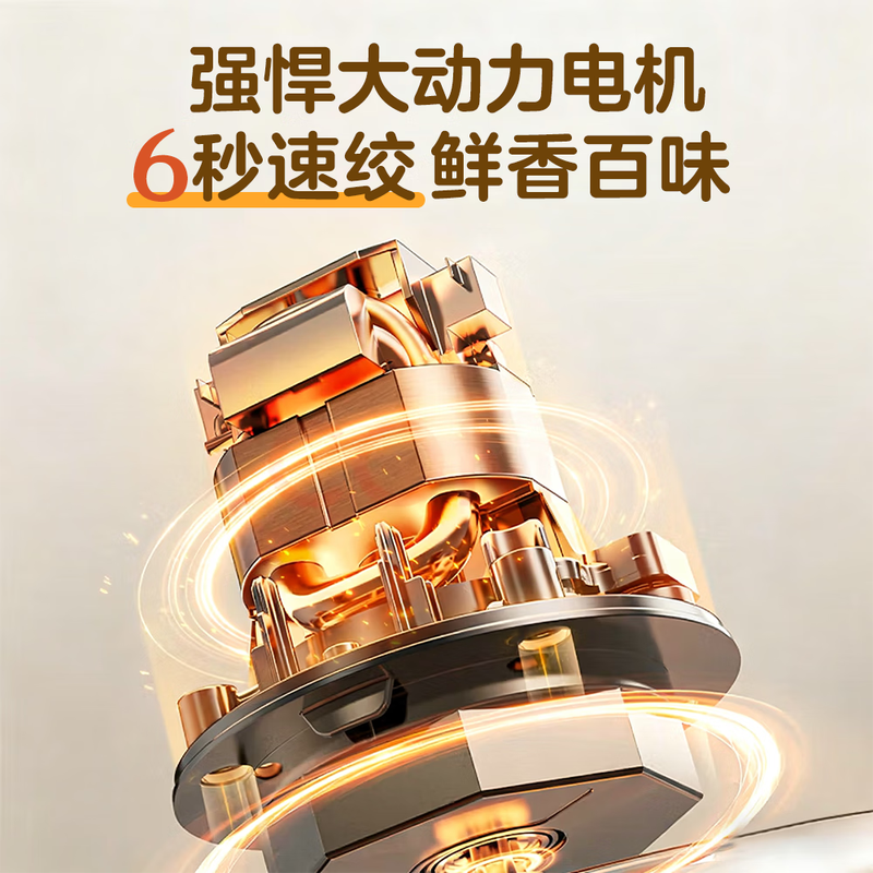 Shuwushuo garlic puller electric garlic beater meat grinder household minced meat stuffing cooking stirring garlic paste garlic mincer 250ml