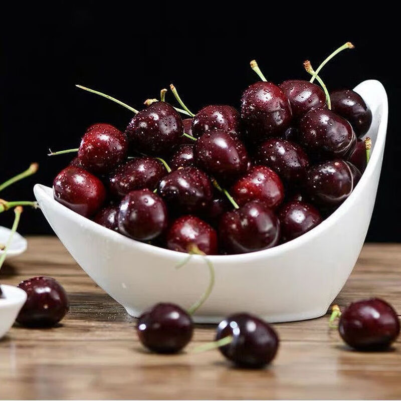 Chilean cherry crispy sweet imported fruit gift box for pregnant women 1kg (net weight) J Value for money 26-28mm crispy and sweet