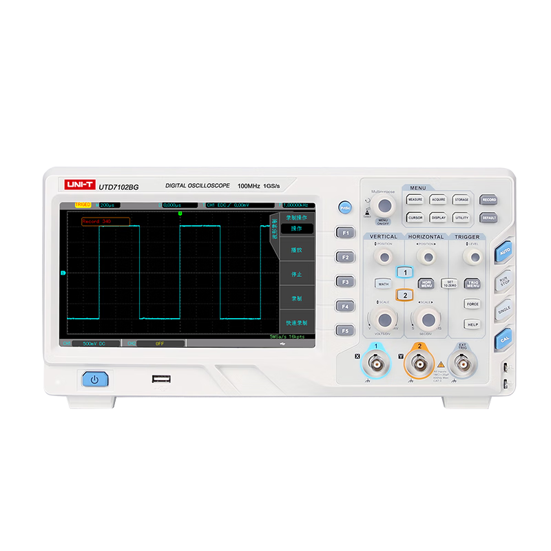 Unilever Industrial Products UTD7102BG digital storage oscilloscope high-precision dual-channel 100MHz bandwidth