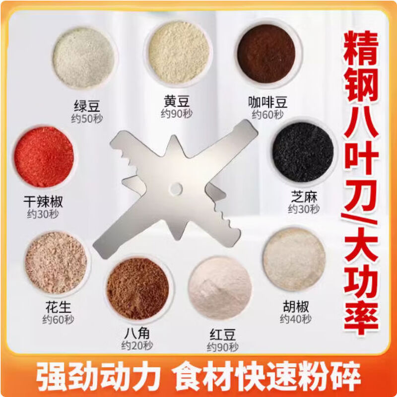 Xinfei grinding machine household ultra-fine grinding machine wet and dry multi-functional traditional Chinese medicine material grinding machine blue basic model 350ml ordinary motor