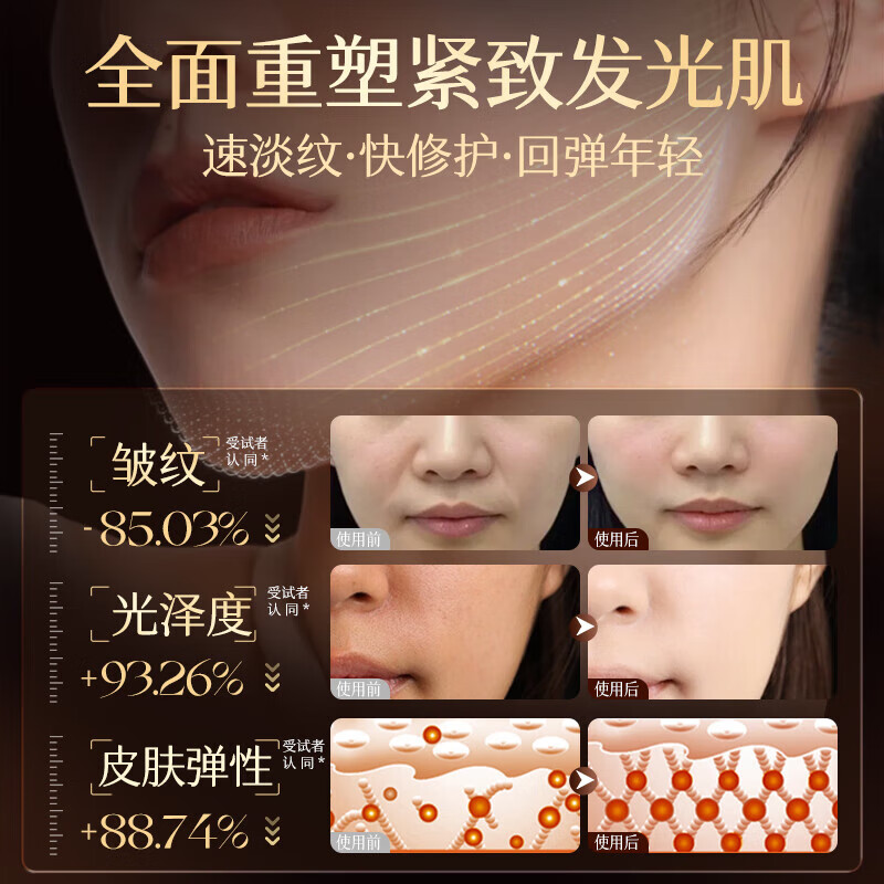 BEAI French Rose Essence Oil Anti-wrinkle Aging Firming Oil Nourish Skin Remove Yellow Face Face Lift Light Lines 2 Bottles for Men and Women