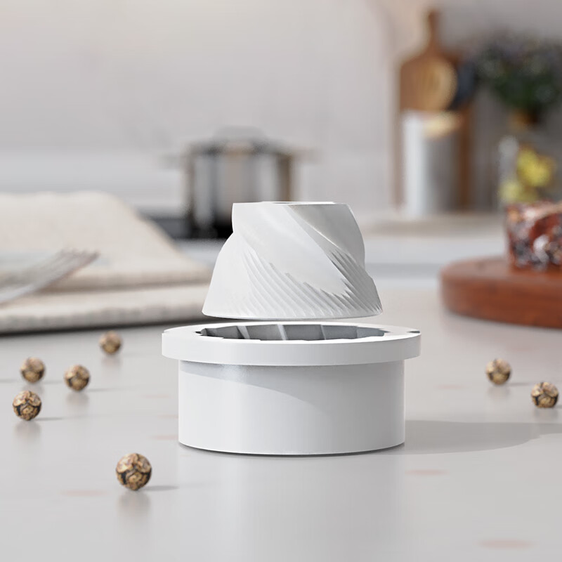 CLITON electric pepper grinder household outdoor adjustment pepper sea salt electric grinder kitchen pepper grinding bottle jar