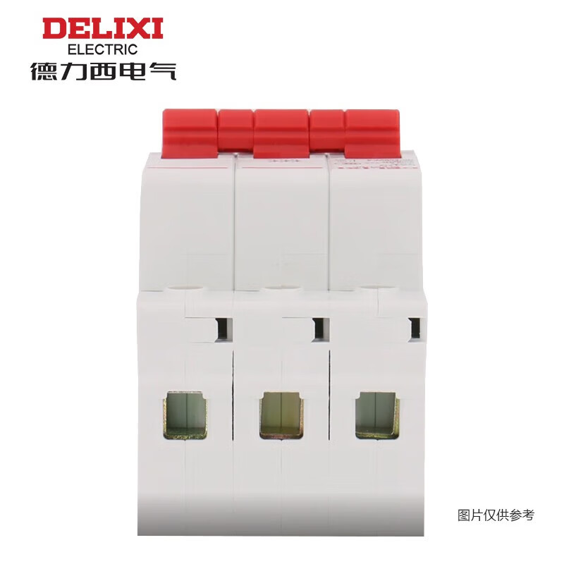 Delixi Electric DZ47-125 high current circuit breaker DZ471253D80 3P 80A D type 10kA 400VAC