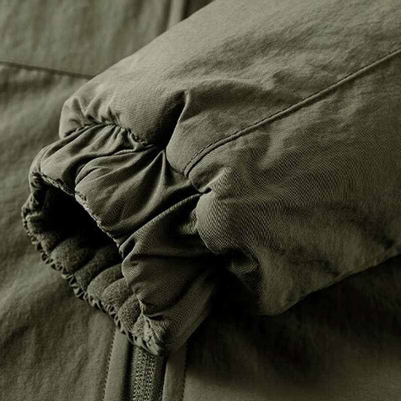 JEEP Jeep Jacket Men's Autumn and Winter Lapel Loose Waterproof Reversible Casual Plush Jacket Gray XL