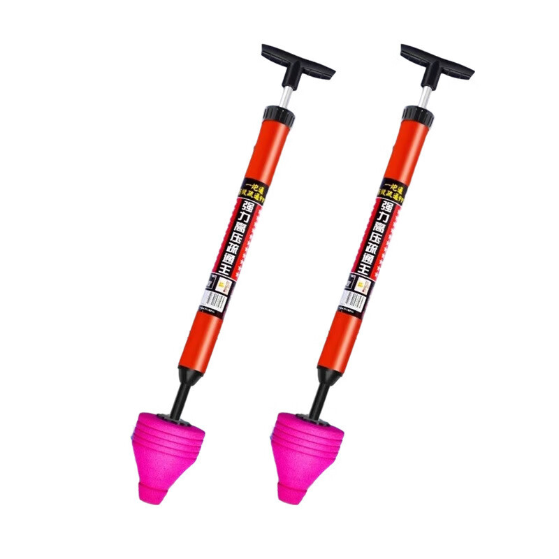 The dredging device connects the toilet pipe to the toilet and the pipe blocks the sewer. It sucks and clears the rubber head. Upgrade the rubber head.