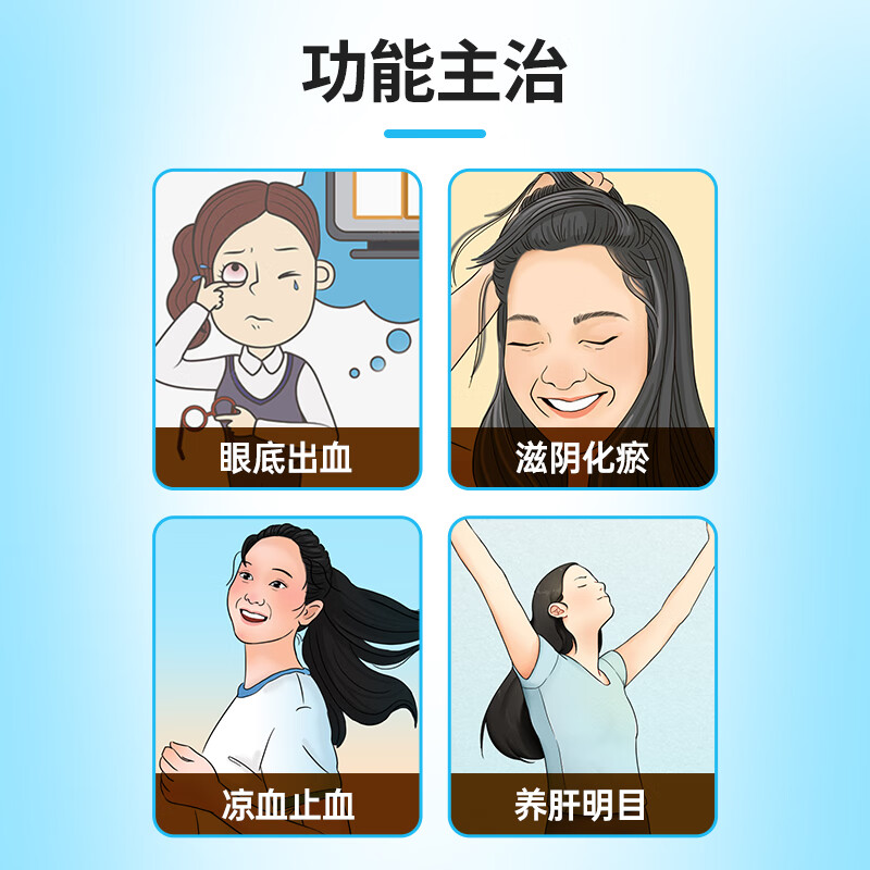 Beilin Hexue Mingmu Tablets 0.3g*60 tablets/box