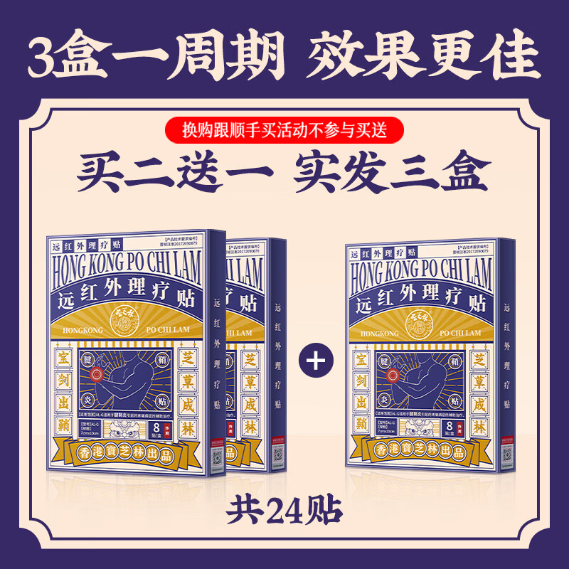 Bao Zhilin Hong Kong tenosynovitis patch finger wrist tenosynovitis pain cyst bulge hot compress special plaster patch