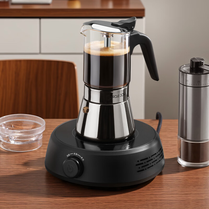 Circle Joy Electric Ceramic Stove Moka Pot Home Coffee Heating Heating Base New Small Tea Stove