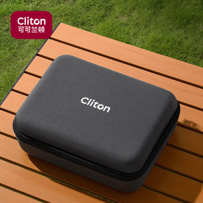 CLITON portable espresso machine set storage bag can hold powder dispenser, powder hammer, portable storage box