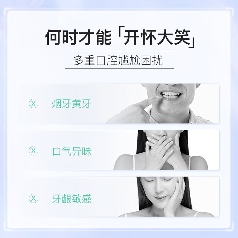 Shuke Baking Soda Toothpaste Whitens Teeth, Reduces Bad Breath, Contains Fluoride and Anti-moth 160g, Mint Flavor, Final Clearance