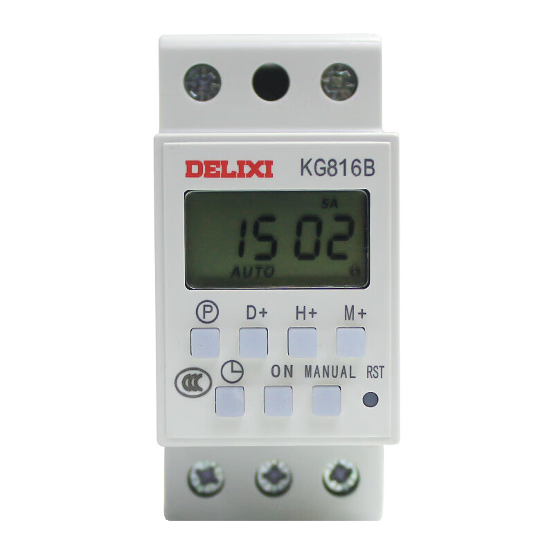 Delixi time control switch timing switch 220v microcomputer time controller street light rail type