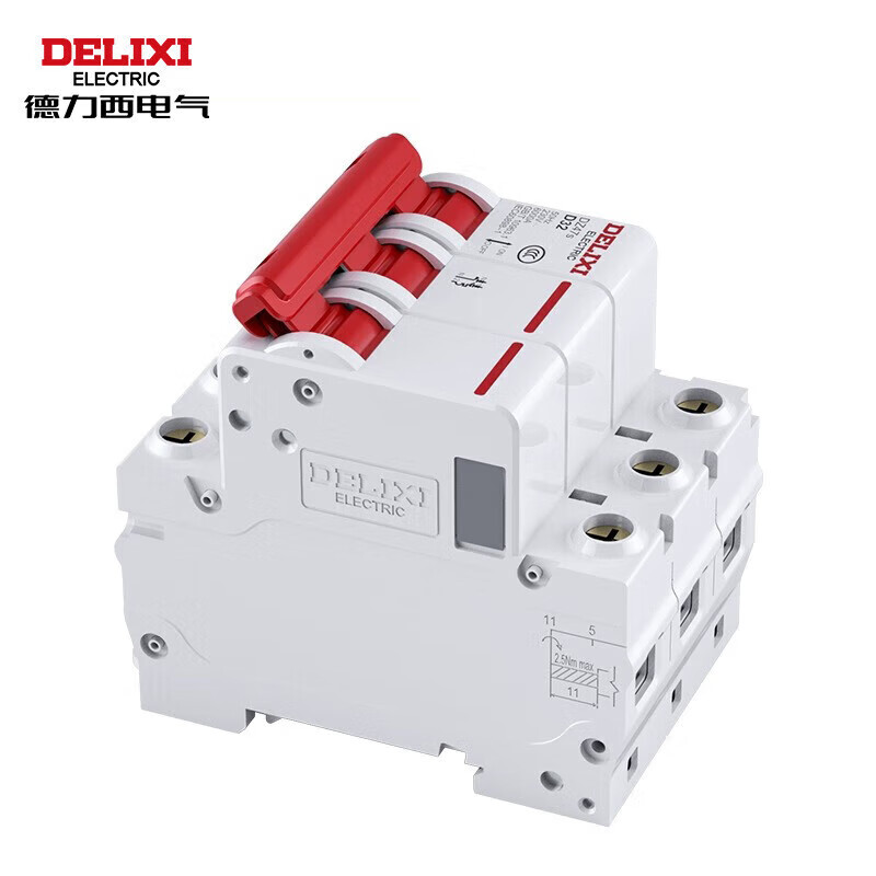 Delixi Electric air switch miniature circuit breaker air switch household DZ47s 1P D type 16A