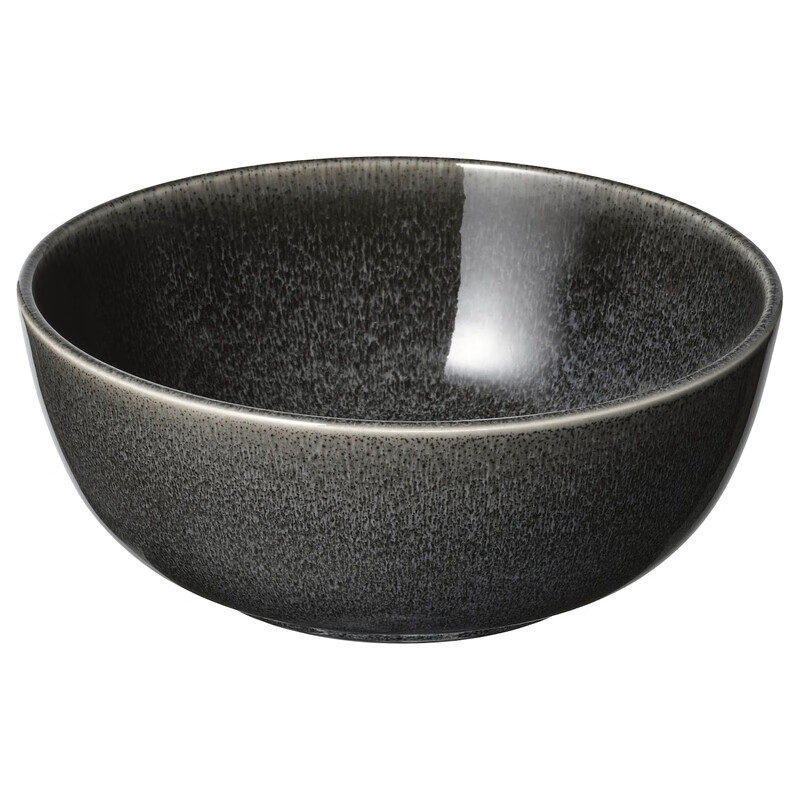 IKEA (IKEA) new product GLADELIG Gradli eating bowl rice bowl household soup bowl underglaze color dark gray bowl 14cm