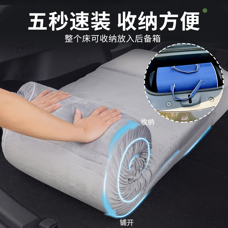 Olympic endorsement natural latex sleeping pad car sleeping artifact trunk car Tesla modely natural latex folding sleeping pad natural latex Wenjie M7-five seats
