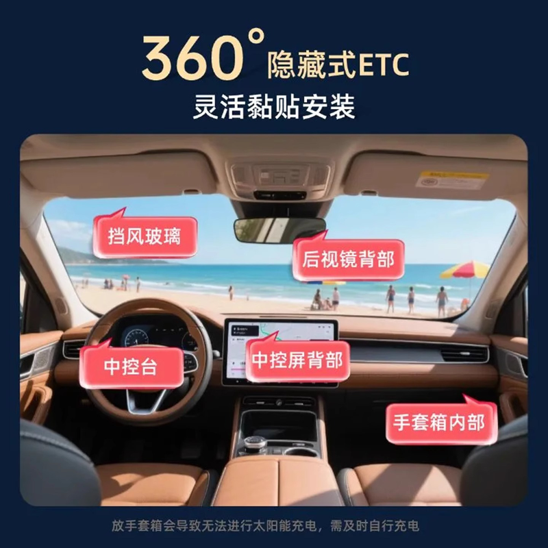 Chiyimei etc. National universal smart cardless etc. Free stickers, glass hidden motorcycles etc. 50% off for high-speed passes. New product chip upgrade with stronger signal. Screen display + AI voice - Free bracket