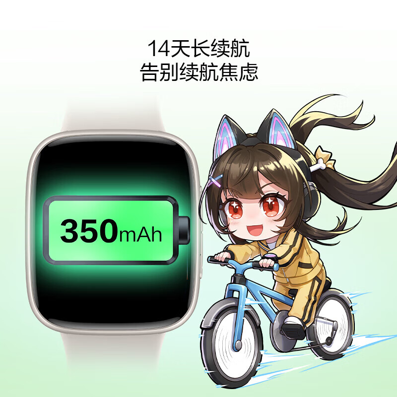 ASUS National Subsidy Official Direct Phone Sports Health Sleep Heart Rate Blood Oxygen Monitoring 14 Days Battery Life Watch Bracelet Gift ASUS Watch Yuexin S1 Black Qiao Crisp Beads