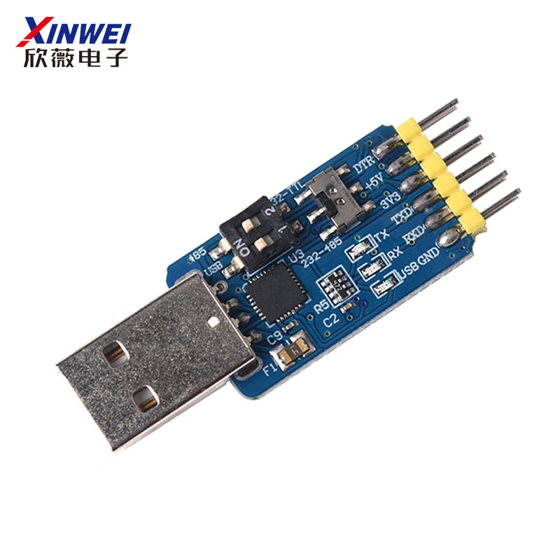 CH9102/CP2102 module USB to TTL serial port UART flash upgrade board STC downloader CP2102 module TYPE-C usb interface