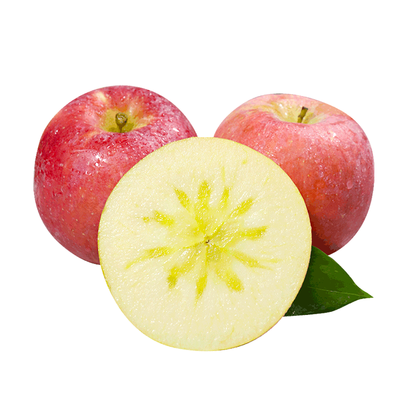 Jingxiansheng Xinjiang Aksu Apple 4.5 catties single fruit 75mm+ fresh fruit direct from the source with free shipping
