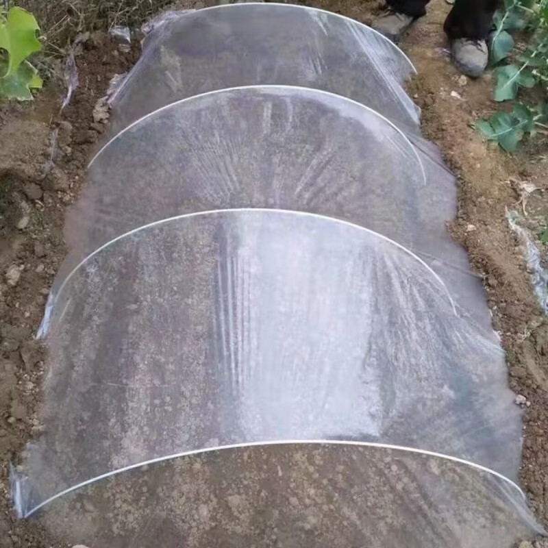 Runyilei greenhouse film plastic cloth plastic film thickened agricultural rainproof cloth waterproof cloth window sealing transparent cloth 4 meters wide extra thick 8 wires price per meter