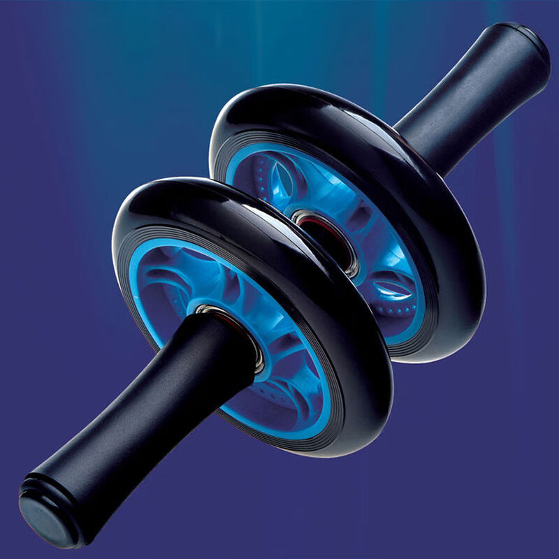 Bing Abdominal Roller Men's Abdominal Wheel Slim Waist Exercise Abdominal Muscle Home Beginner Body Push Abdominal Exercise Pulley Equipment Roller Bearing Model Deluxe Edition Event Price