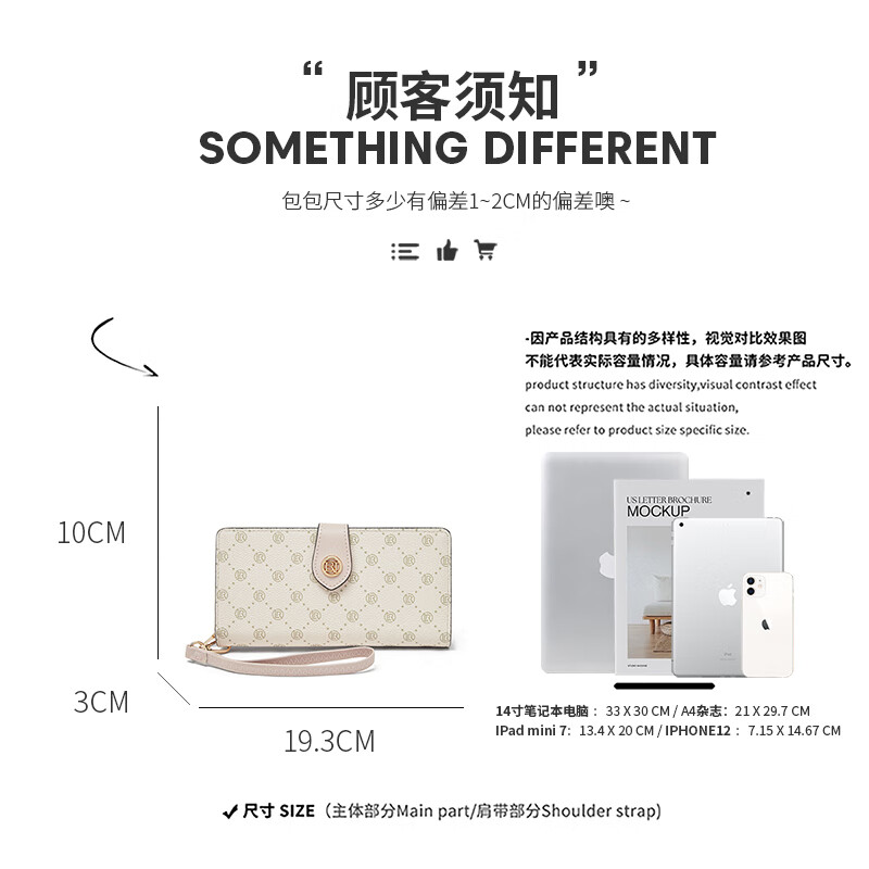 Old lady wallet large capacity long bifold card holder money note holder clutch bag coin purse birthday gift for girlfriend