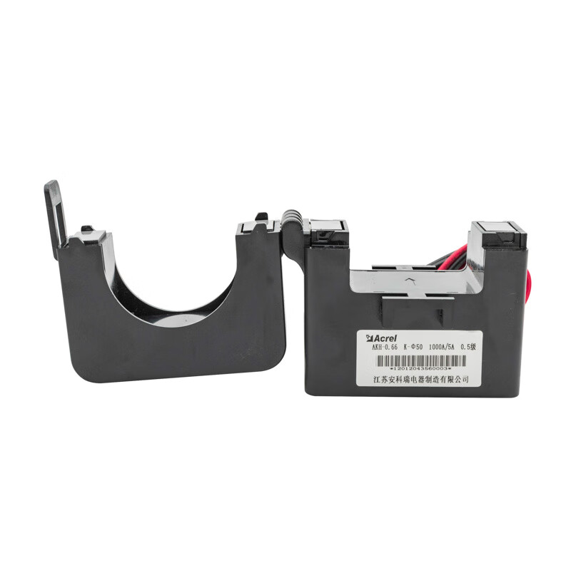 Ankerui open-type current transformer AKH-0.66/K-24/36/50 snap-on type modification for free wire removal K-50 900/5A (aperture 50mm)