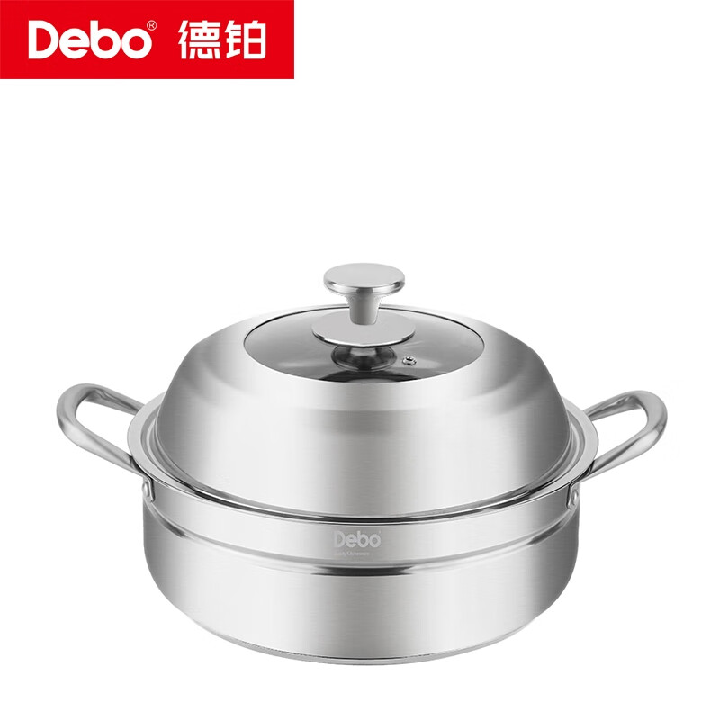Debo household 30CM extra large diameter fashionable steaming soup pot