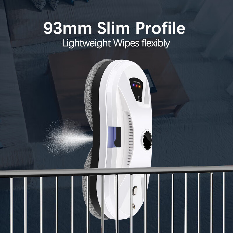 BMOIBMO same style automatic water spraying window cleaning robot smart home fully automatic window cleaning electric W11 (no water spraying) European regulations