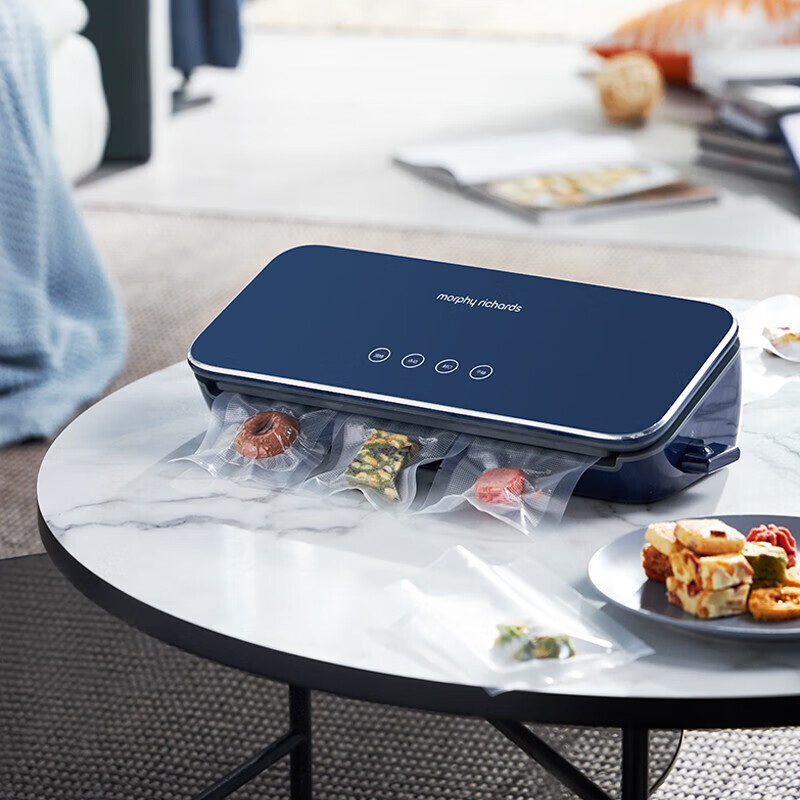 Mofei Electrical Vacuum Sealing Machine Fresh-keeping Bag Household Packaging Machine Sealing Bag Sealing Machine MR1118 Accessories Food Vacuum Bag Accessories Fresh-keeping Bags*3 Rolls