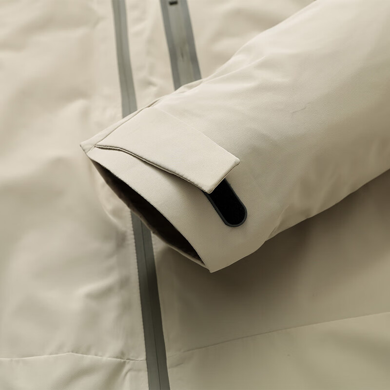 Flying in the Snow 90 Goose Down One-Coat Three-Wear Down Jacket Men's Short Hooded Removable Liner Warm and Cold-proof Jacket