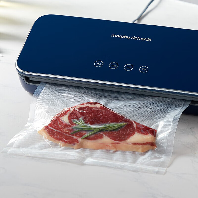 Mofei Electrical Vacuum Sealing Machine Fresh-keeping Bag Household Packaging Machine Sealing Bag Sealing Machine MR1118 Accessories Food Vacuum Bag Accessories Fresh-keeping Bags*3 Rolls