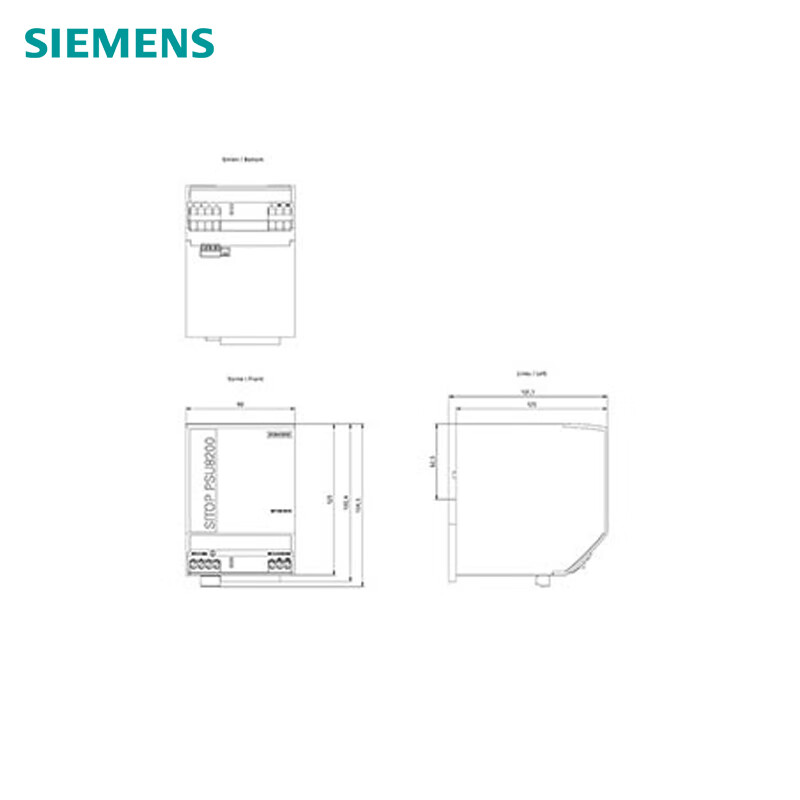 Siemens SITOP series PLC power supply 6EP1336-3BA10, single-phase DC 24 V/20 A